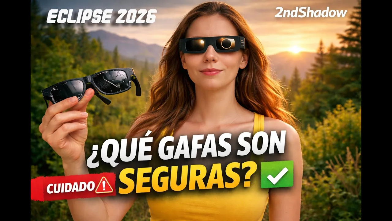 Qué gafas utilizar para el eclipse